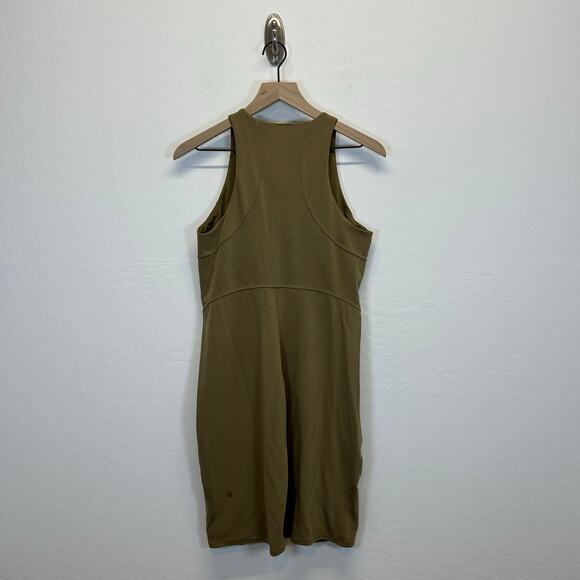 Lululemon Slim-Fit Above-Knee Dress Artifact Built in Bra Women’s Dress 10 - Picture 9 of 10